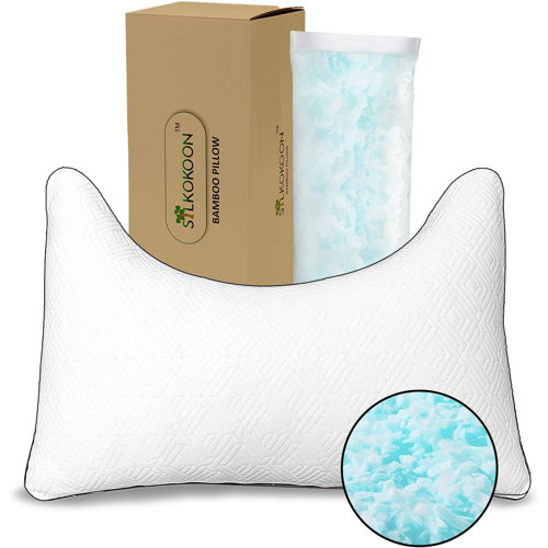 Silkokoon Medium Cooling Pillow & Reviews Wayfair